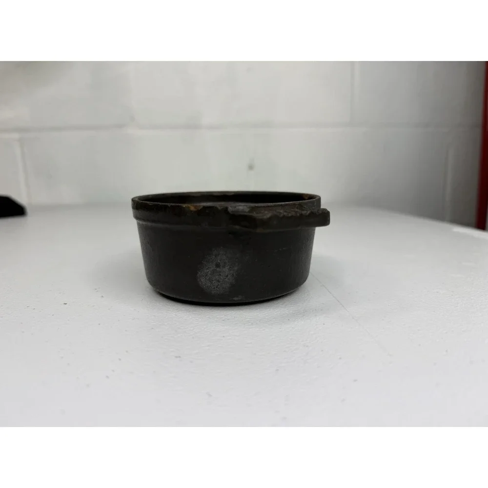 Staub Mini Round Cocotte 0.25 qt Cast Iron Round Black Casserole Pan 10cm